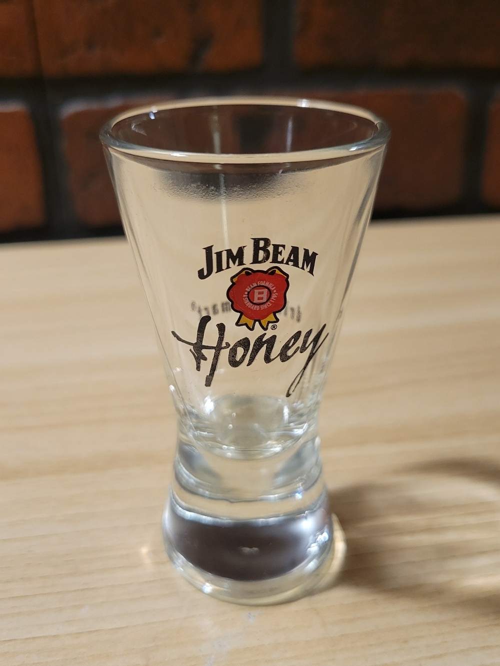 Jim Beam Honey Tapered Shot Glass